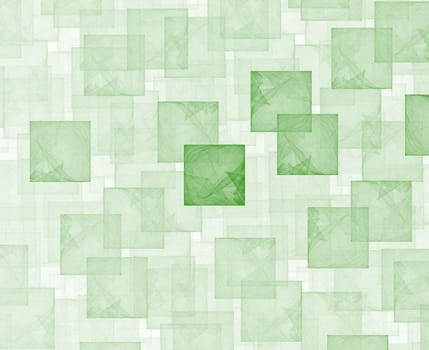 green cubes filling frame