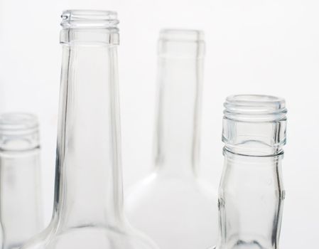 picture of glass bottles
