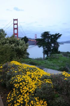 Golden Gate Bridge and Fort Point