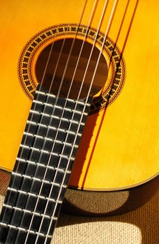 spanish style acoustic guitar