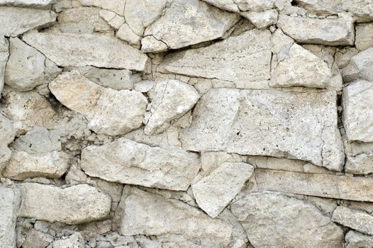 limestone wall textured surface, also suitable to use as displacement map or backdrop