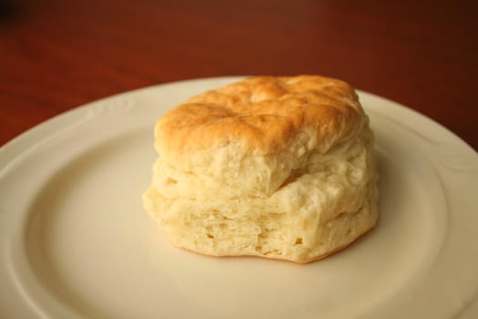 home made biscuit on a plate

