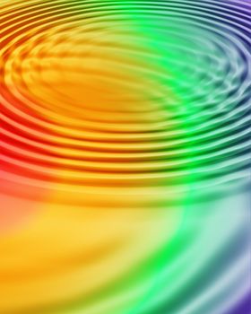 multi colored water ripples background