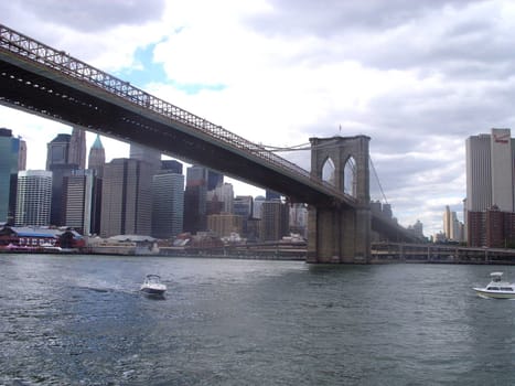 The USA, the Well-known ocean bridge - a symbol of the USA