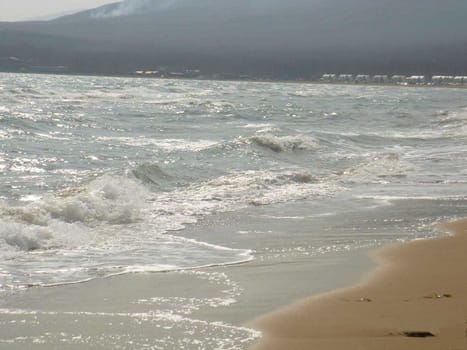 Russia, Primorski Territory, sea of Japan, beach