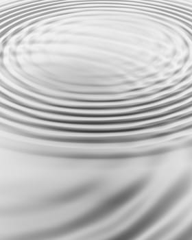 silver background with water ripples