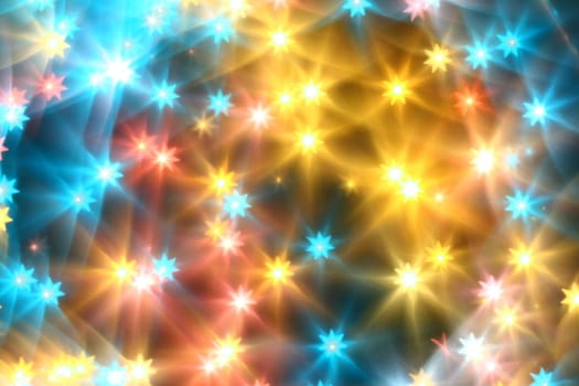 speedy motion stars abstract background