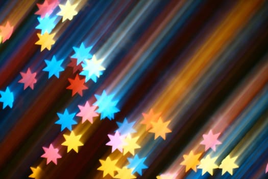 speedy motion stars abstract background