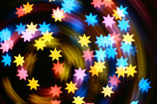 speedy motion stars abstract background