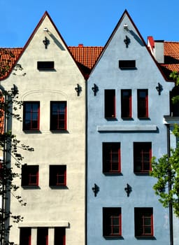 Houses, Riga, Latvia