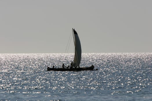 Fisherman's boat in Ifaty