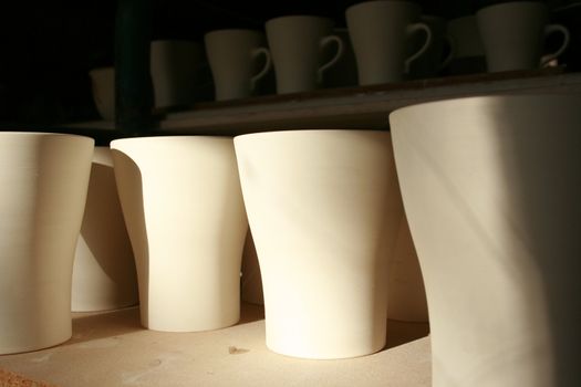 a potters drying rack