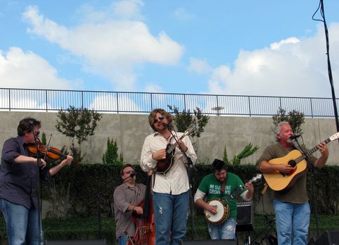 Cadillac Sky performs at the 2007 Frisco, Texas Bluegrass Festival.