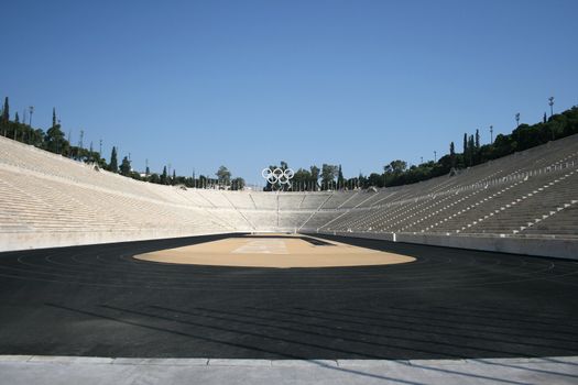 kalimarmaro stadium in athens greece the stadium where the first new olympic games started