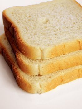 fresh wheaten bread to toasts