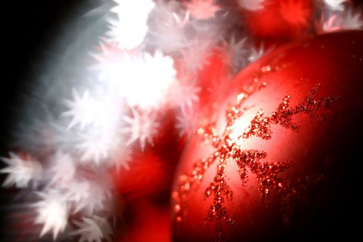 red holiday background macro close up