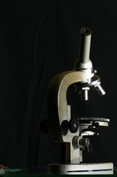 microscope close up science background