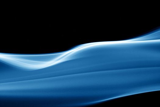 blue smoke abstract background close up