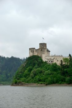 Castle in Niedzica, one of the most popular touristic destinations in Poland