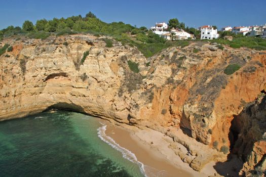 coast in the summer day