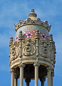 Architecture details, Barcelona, Spain