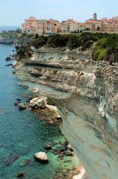 The city of Bonifacio, Corsica, France


