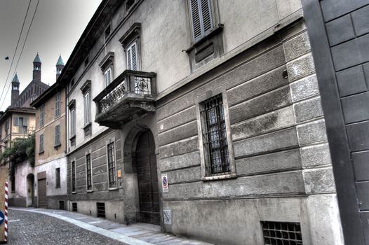 hdr shot of cremona city and its rural landscape