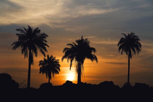 Gambia Sunrise near Tujering 