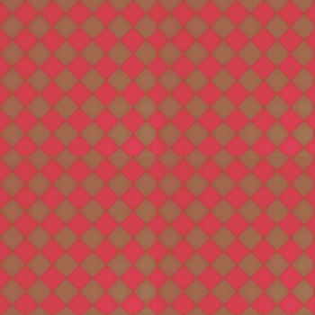 seamless tiling background with red squares on brown