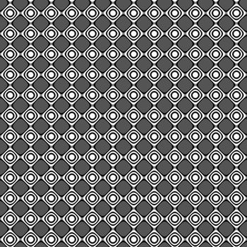 small fractal ornaments, forming a tiling black-and-white background