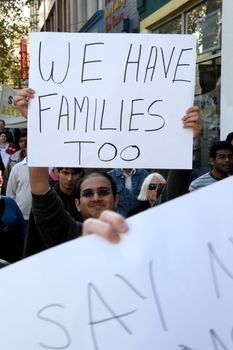 Rally against racism  towards Indian students in melboure (Australia) Date taken: 31st May 2009