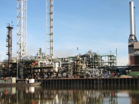 oil refinery, Lingen, Emsland, Germany, 2008