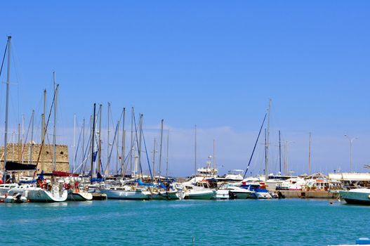 Venetian fortress in the Island of Crete, Greece