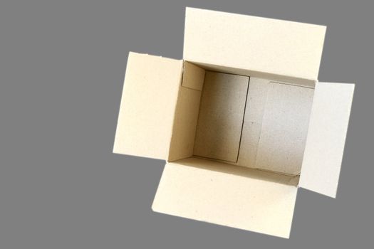 Open Carboard Box - concept for gifts and other ideas