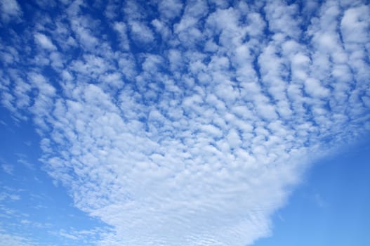 A beautiful natural early morning cloud pattern.