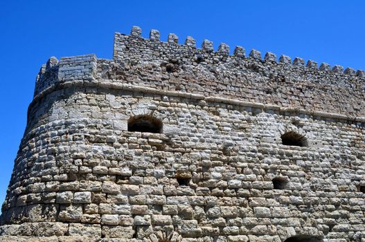 Venetian fortress in the Island of Crete, Greece