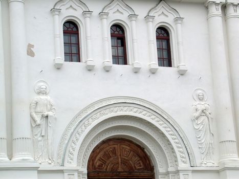 Ipetievskiy monastery, orthodox, Kostroma, Russia, fresco painting