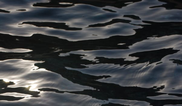 A background of rippling creek water.