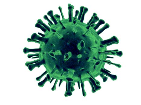 3d image of virus
