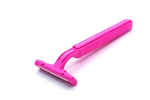 photo of the razor on white background