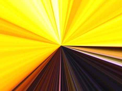 multi-colored abstract resembling travel through a tunnel at high speed