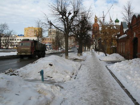 City is located on the shore river small Kokshaga (the left tributary of the Volga). To 1919 city was called Tsarevokokshaysk, in the period from 1919 through 1927 - Krasnokokshaysk .