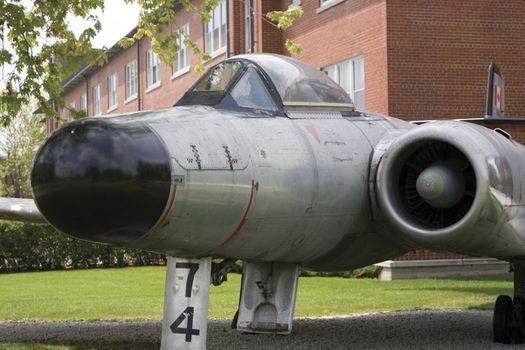 Old canadian fighter jet