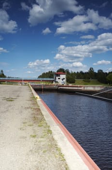 Canal landscape