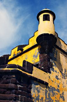 Old castle in Madeira, Portugal
