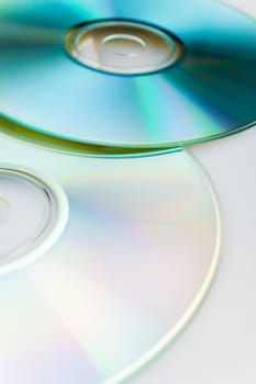 Digital discs background (cd , cdr and dvd)