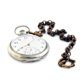 Pocket watch isolated