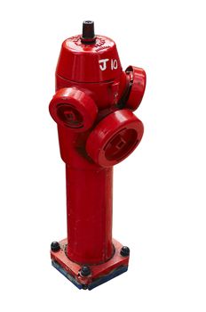 isolated fire hydrant