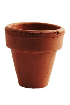 mini flowerpot close-up