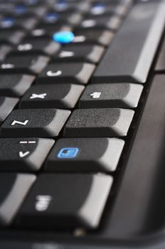 Keyboard close-up